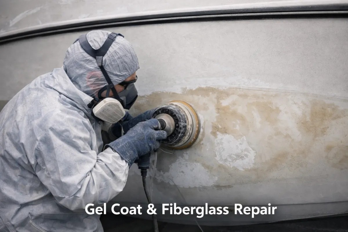 Gel Coat and Fiberglass Repair